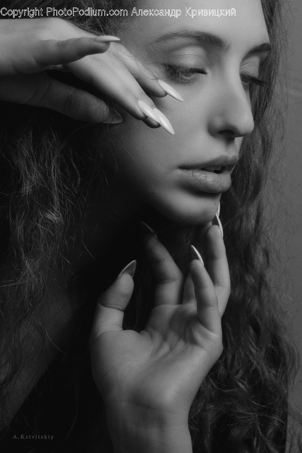 Human, Face, Person, Finger, Head