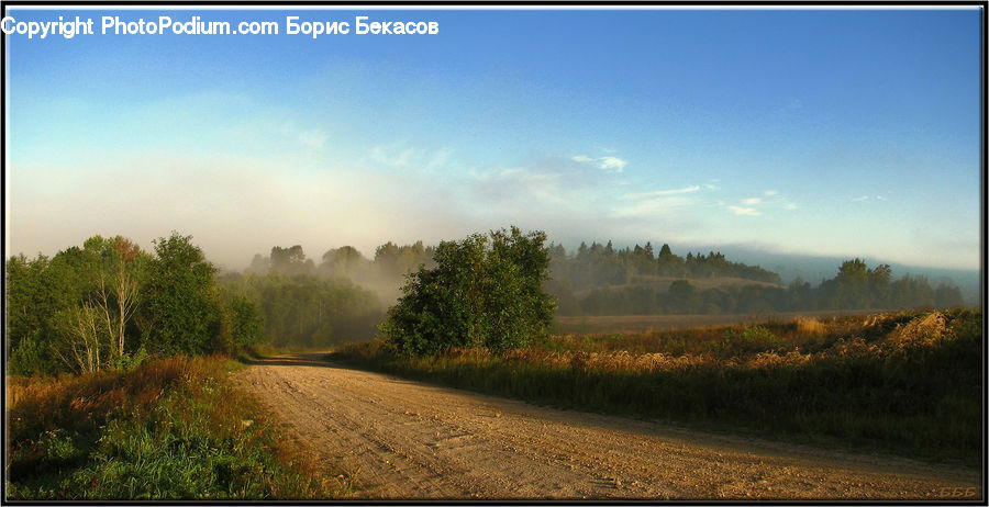 Dirt Road, Gravel, Road, Landscape, Nature, Scenery