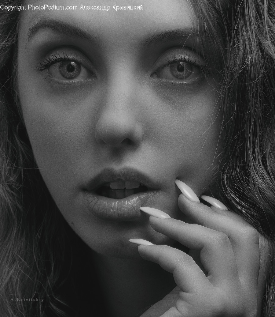 Person, Human, Face, Finger, Skin