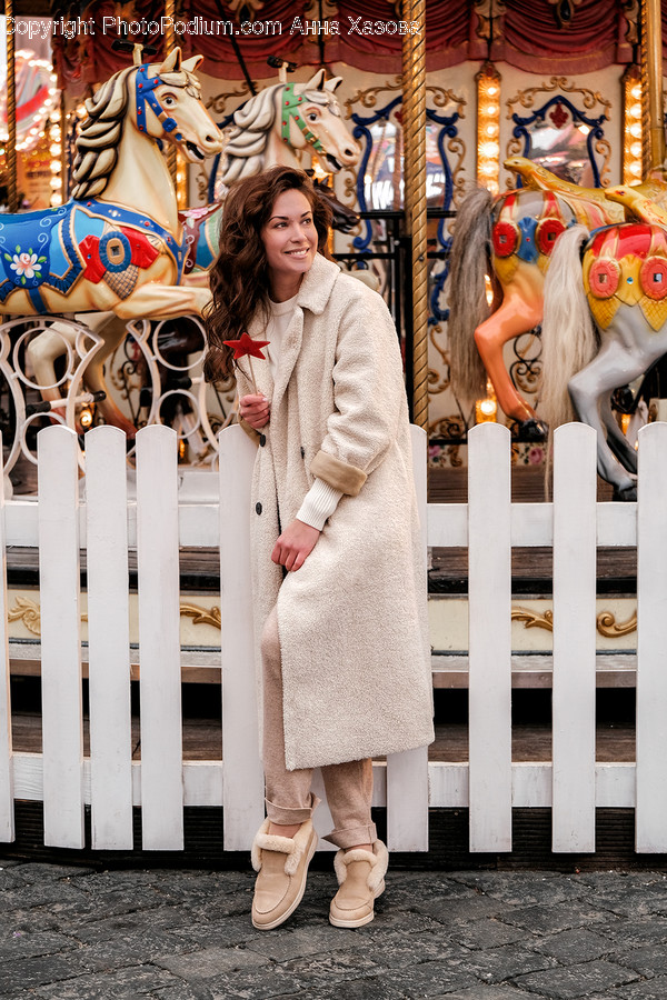 Picket, Fence, Human, Person, Apparel