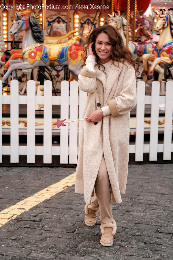 Clothing, Apparel, Coat, Person, Human