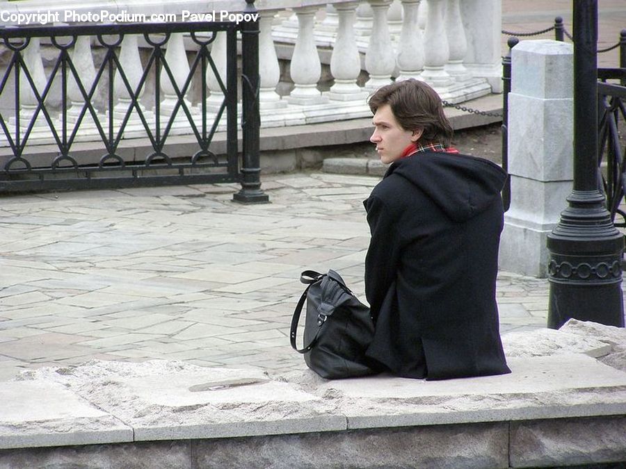 People, Person, Human, Bag, Dock, Pier, Railing