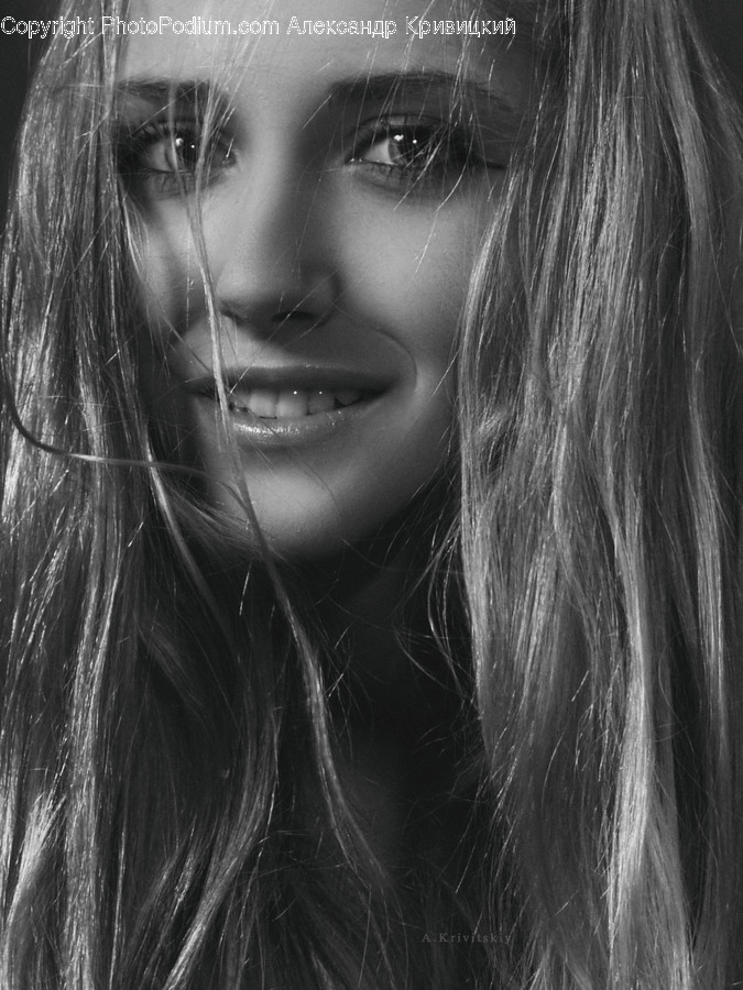 Person, Face, Human, Female, Hair