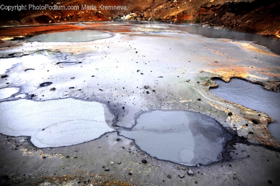Puddle, Ground, Nature, Outdoors, Mountain