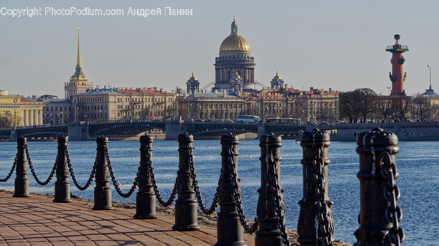 Building, Architecture, Dome, Railing, Metropolis