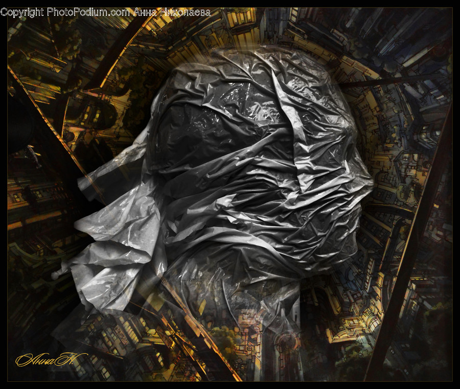 Aluminium, Foil, Art, Painting