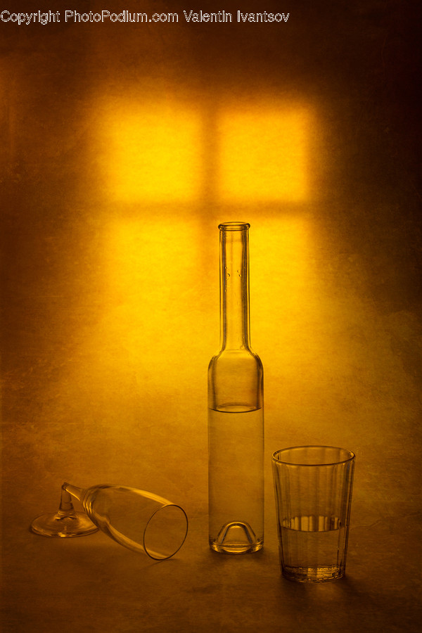 Glass, Bottle, Beverage, Alcohol, Drink