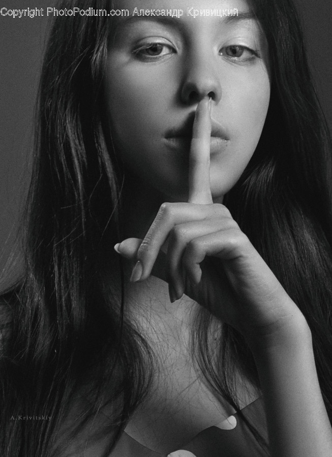 Person, Face, Human, Hair, Finger