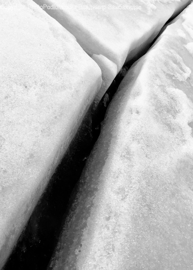 Nature, Outdoors, Ice, Snow, Mountain