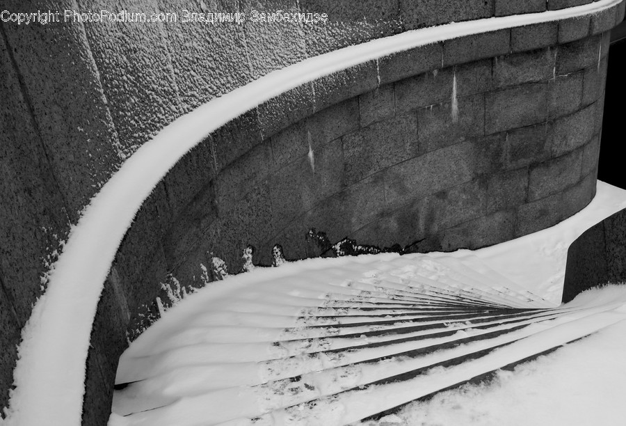 Banister, Handrail, Water, Outdoors, Nature
