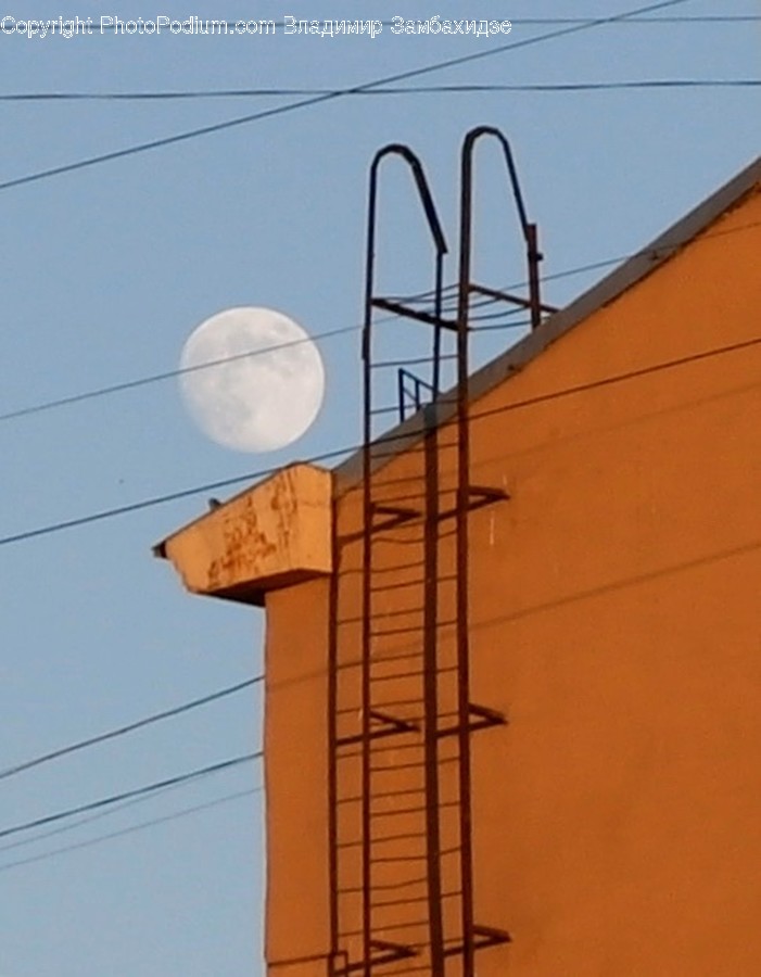 Electrical Device, Antenna, Utility Pole, Cross, Symbol