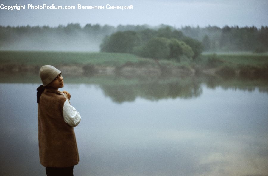 People, Person, Human, Coat, Overcoat, Accessories, Landscape