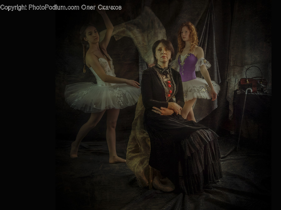 Person, Human, Painting, Art, Dance