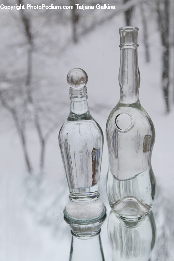 Bottle, Glass, Beverage, Mineral Water, Water Bottle, Drink