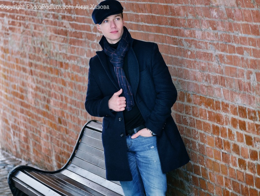 Apparel, Clothing, Pants, Coat, Overcoat