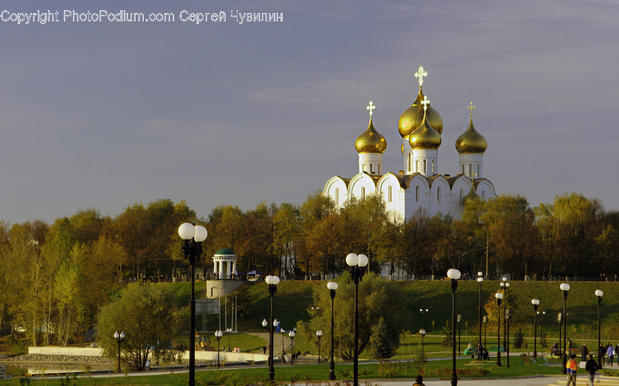Building, Architecture, Dome, Person, Human