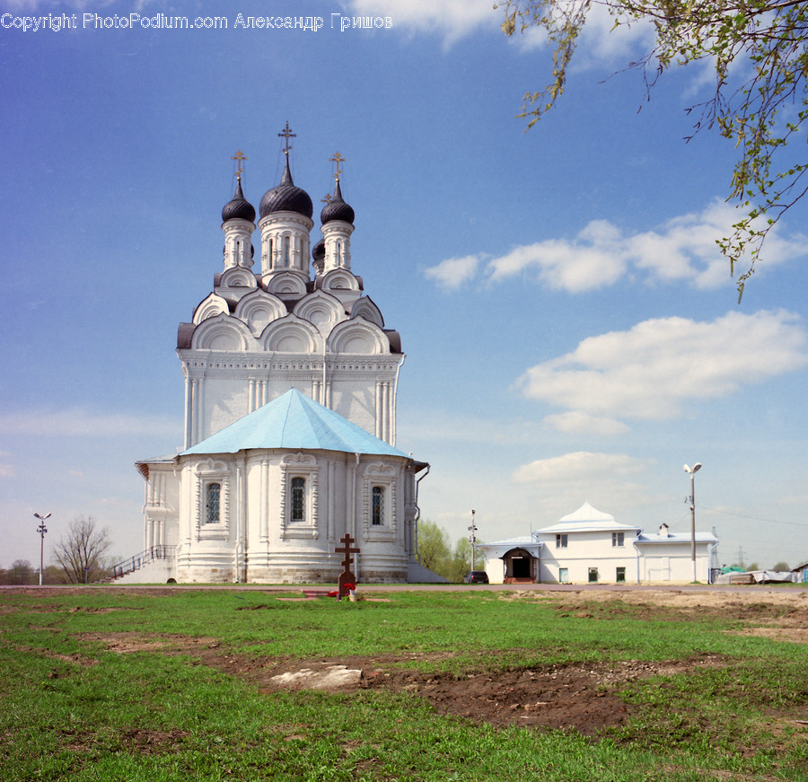 Plant, Grass, Building, Architecture, Spire