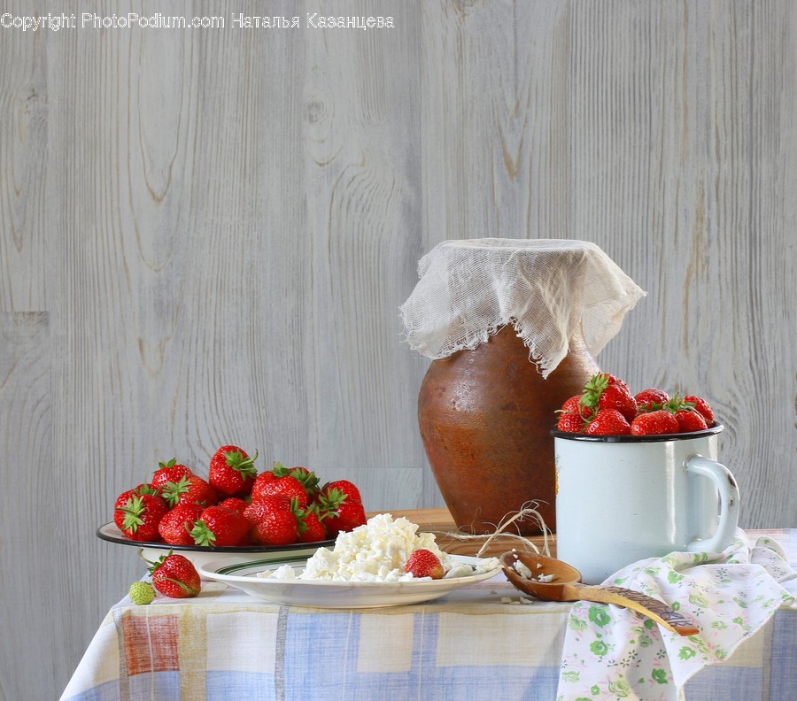 Plant, Food, Fruit, Strawberry, Sweets
