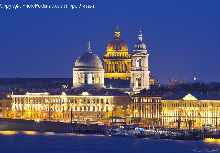 Architecture, Building, Dome, Town, City