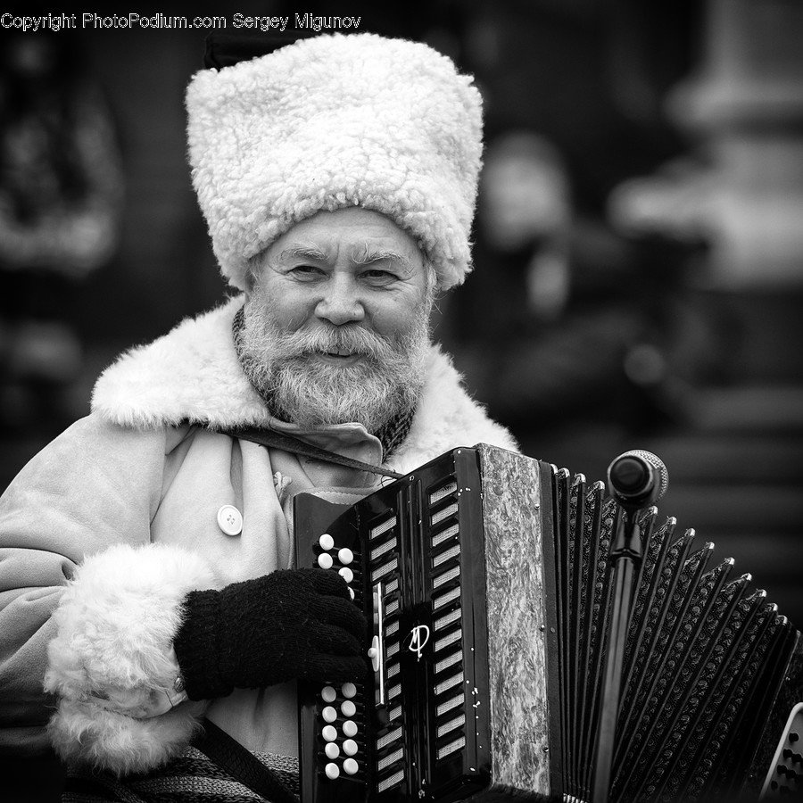 Person, Face, Human, Beard, Musical Instrument