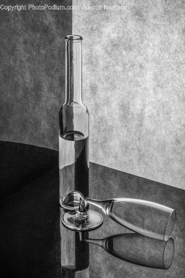 Indoors, Sink, Sink Faucet, Glass, Room