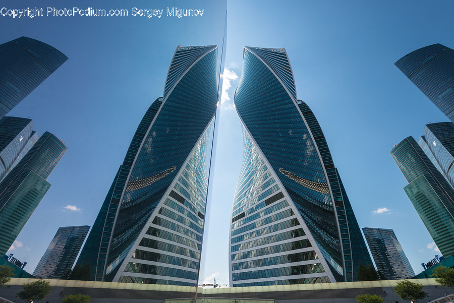 Building, Office Building, City, Urban, Town