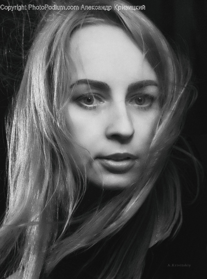 Person, Face, Human, Female, Head