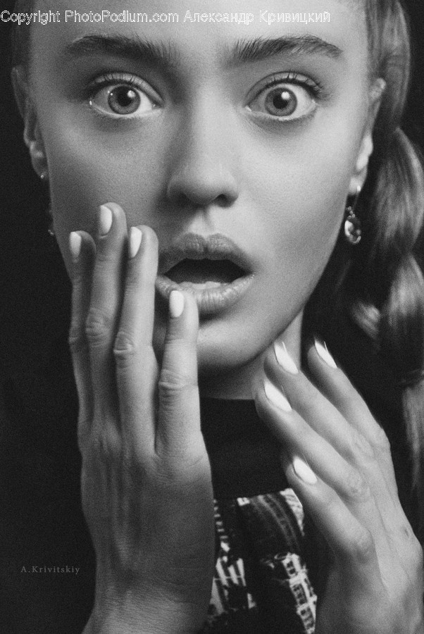 Face, Person, Human, Finger, Photo