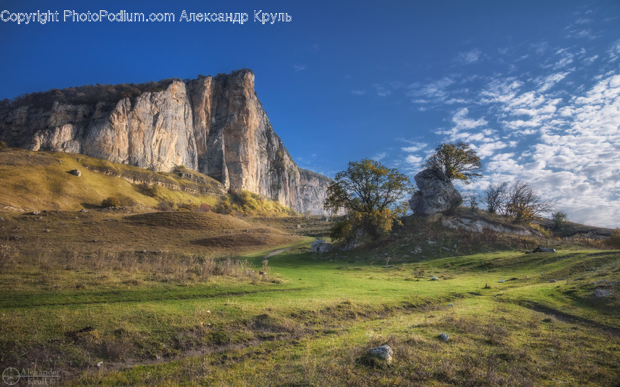 Nature, Outdoors, Cliff, Plateau, Mountain
