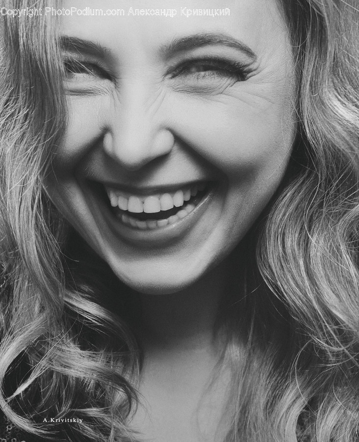 Person, Smile, Face, Human, Laughing