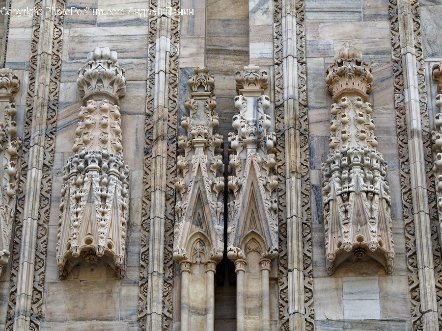 Architecture, Building, Pillar, Column, Archaeology