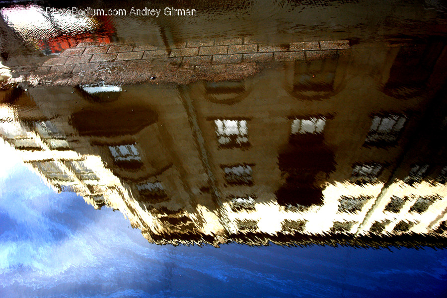 Architecture, Building, Puddle, Sphere, Castle