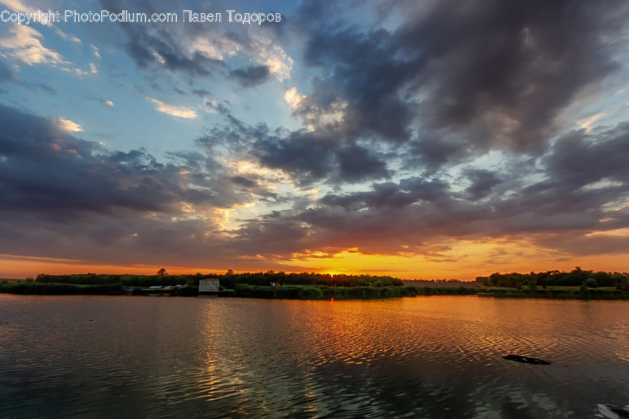 Nature, Outdoors, Water, Sky, Dusk