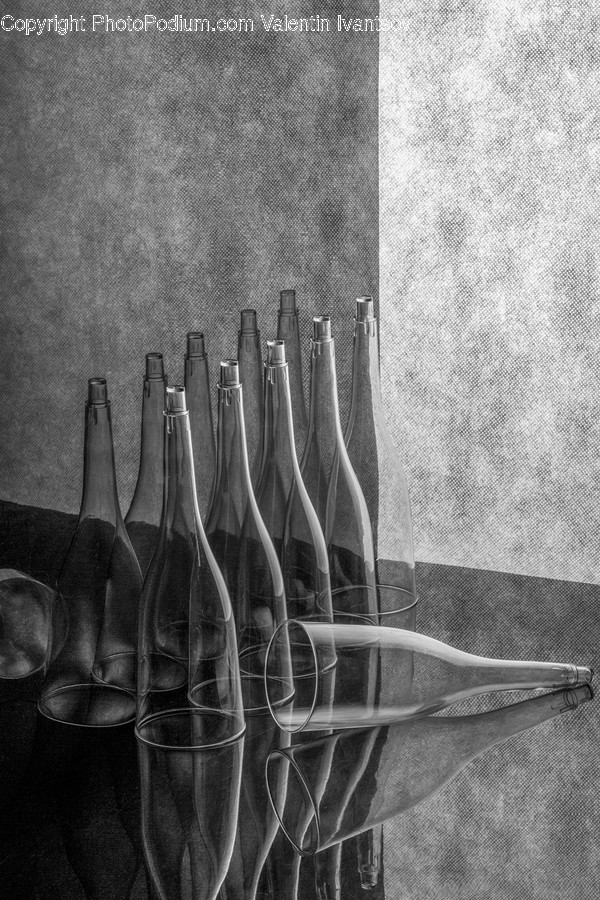 Glass, Bottle, Drink, Alcohol, Beverage