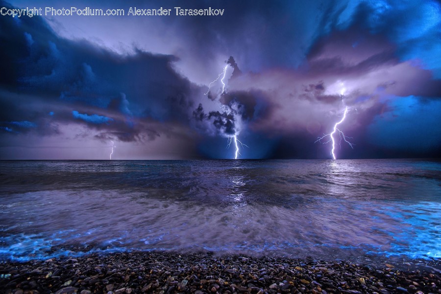 Nature, Outdoors, Weather, Storm, Ocean