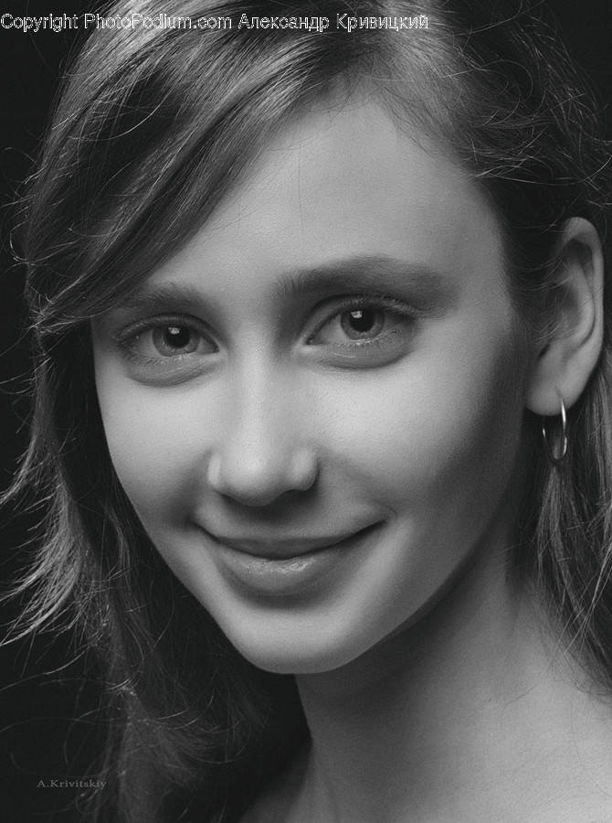 Person, Face, Human, Smile, Female