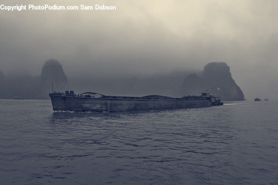 Boat, Watercraft, Coast, Outdoors, Sea, Water, Ferry