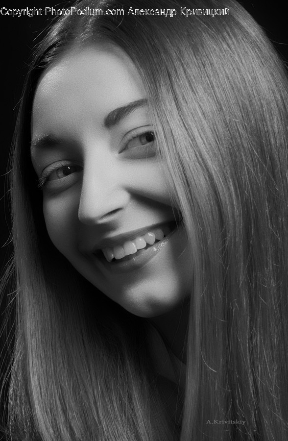 Face, Person, Human, Smile, Dimples