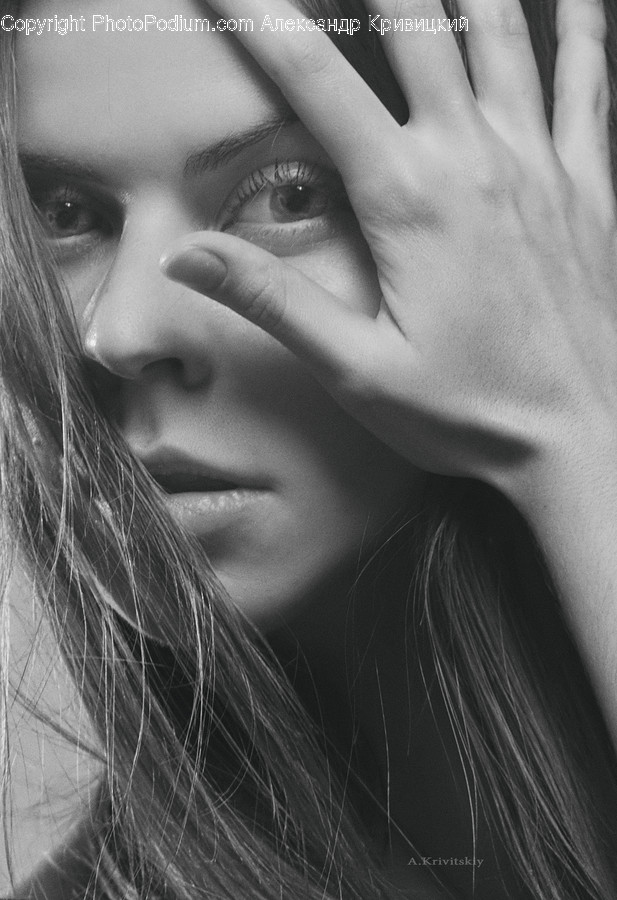 Face, Human, Person, Finger, Photography