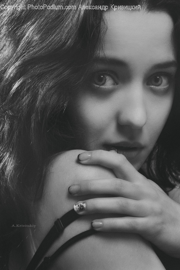 Finger, Person, Human, Face, Photography