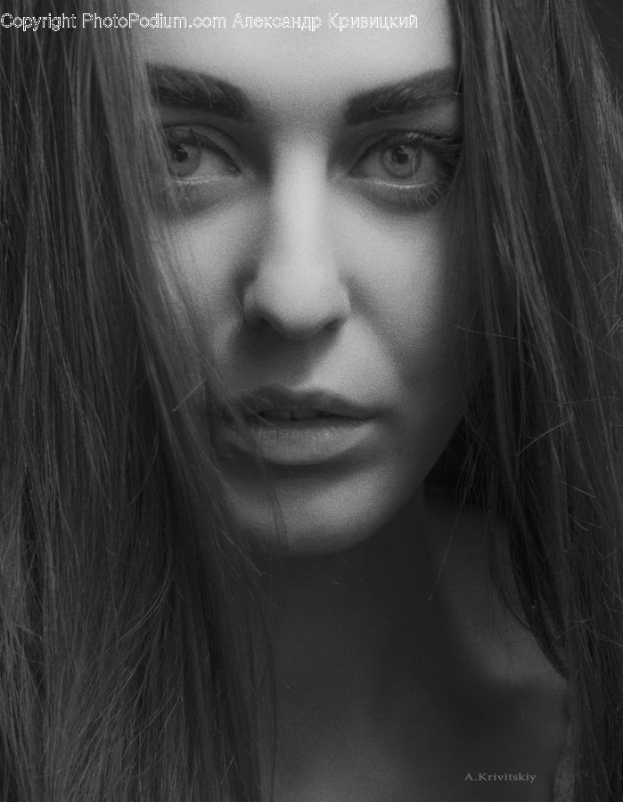 Person, Face, Human, Hair, Black Hair