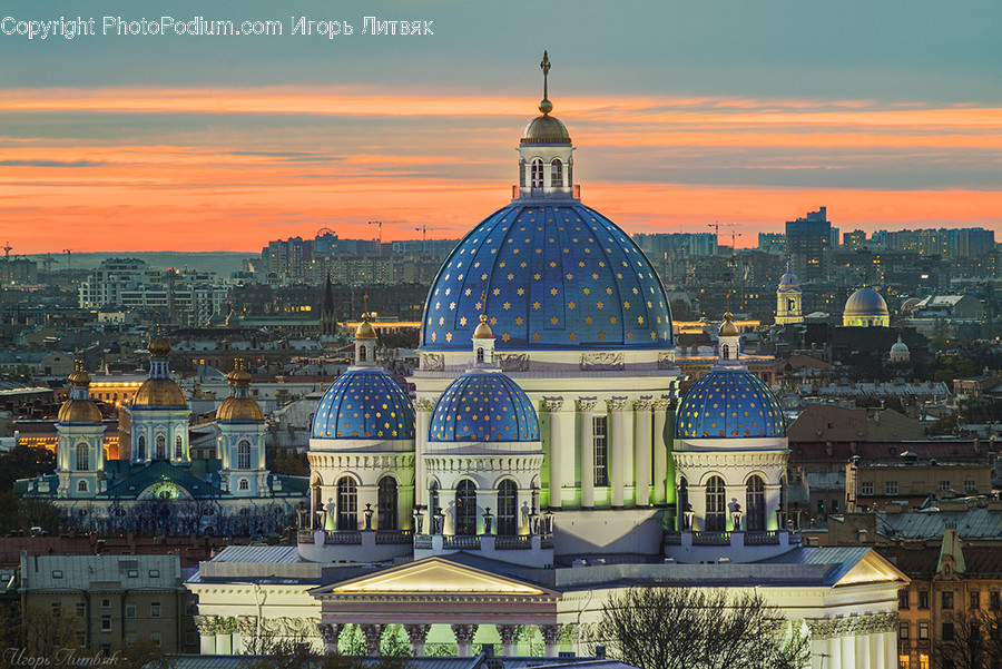 Building, Dome, Architecture, Mosque, Urban