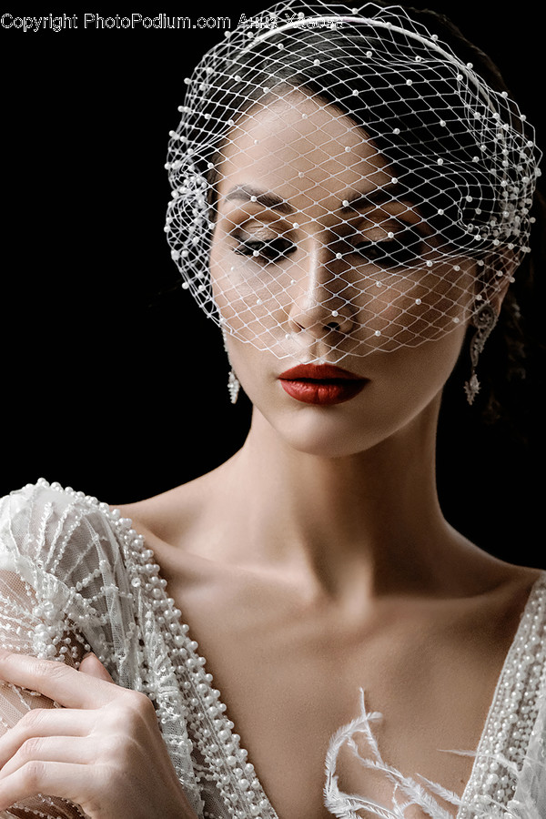 Apparel, Clothing, Veil, Human, Person