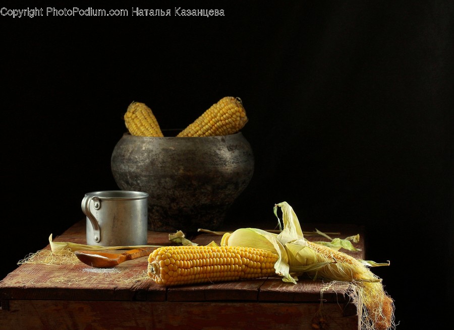 Plant, Vegetable, Corn, Food, Eating