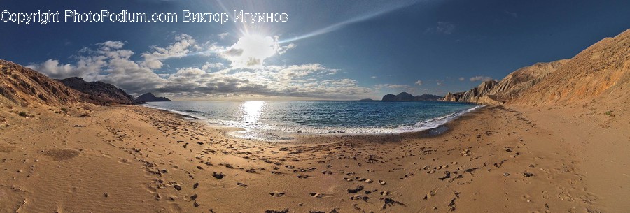 Nature, Outdoors, Footprint, Water, Shoreline