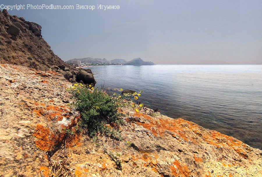 Promontory, Nature, Outdoors, Cliff, Water