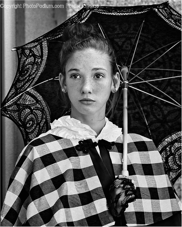 Umbrella, Canopy, Human, Person, Finger
