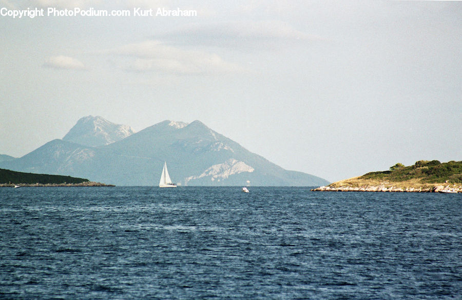 Coast, Outdoors, Sea, Water, Beach, Boat, Dinghy