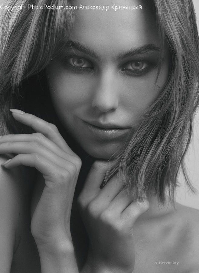 Face, Human, Person, Hair, Finger