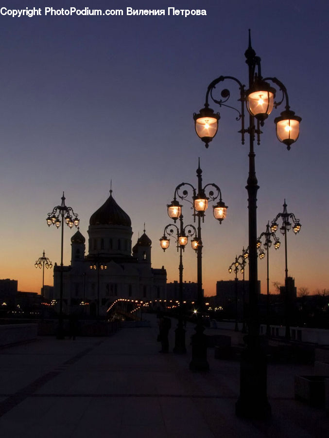 Boardwalk, Deck, Path, Sidewalk, Walkway, Dusk, Outdoors